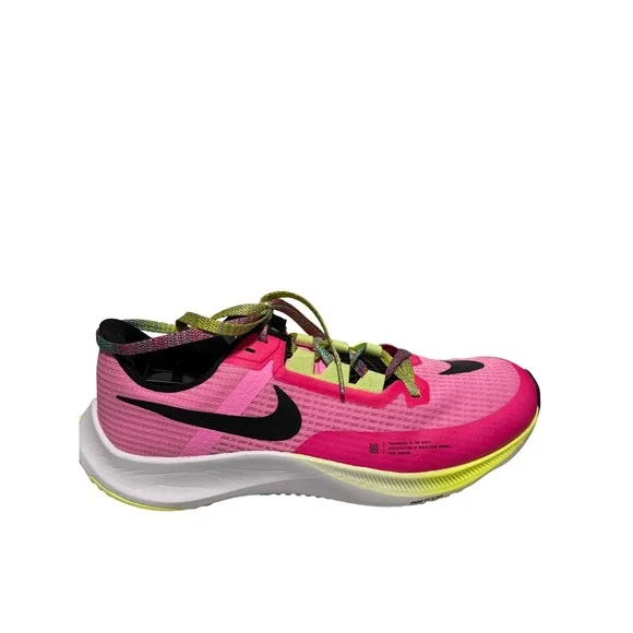 Nike Air Zoom Rival Fly 3 Hyper Pink Volt Black Running Shoes CT2405-606 Men's 8